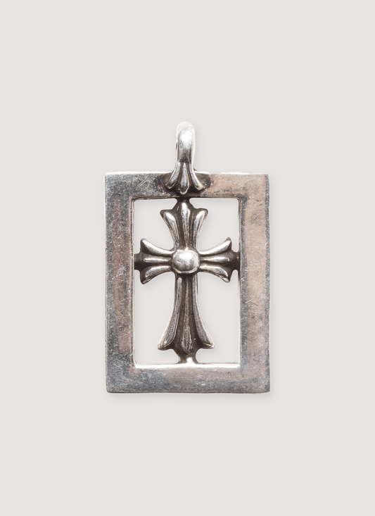 Chrome Hearts Frame Cross Pendant (Pre-Owned)