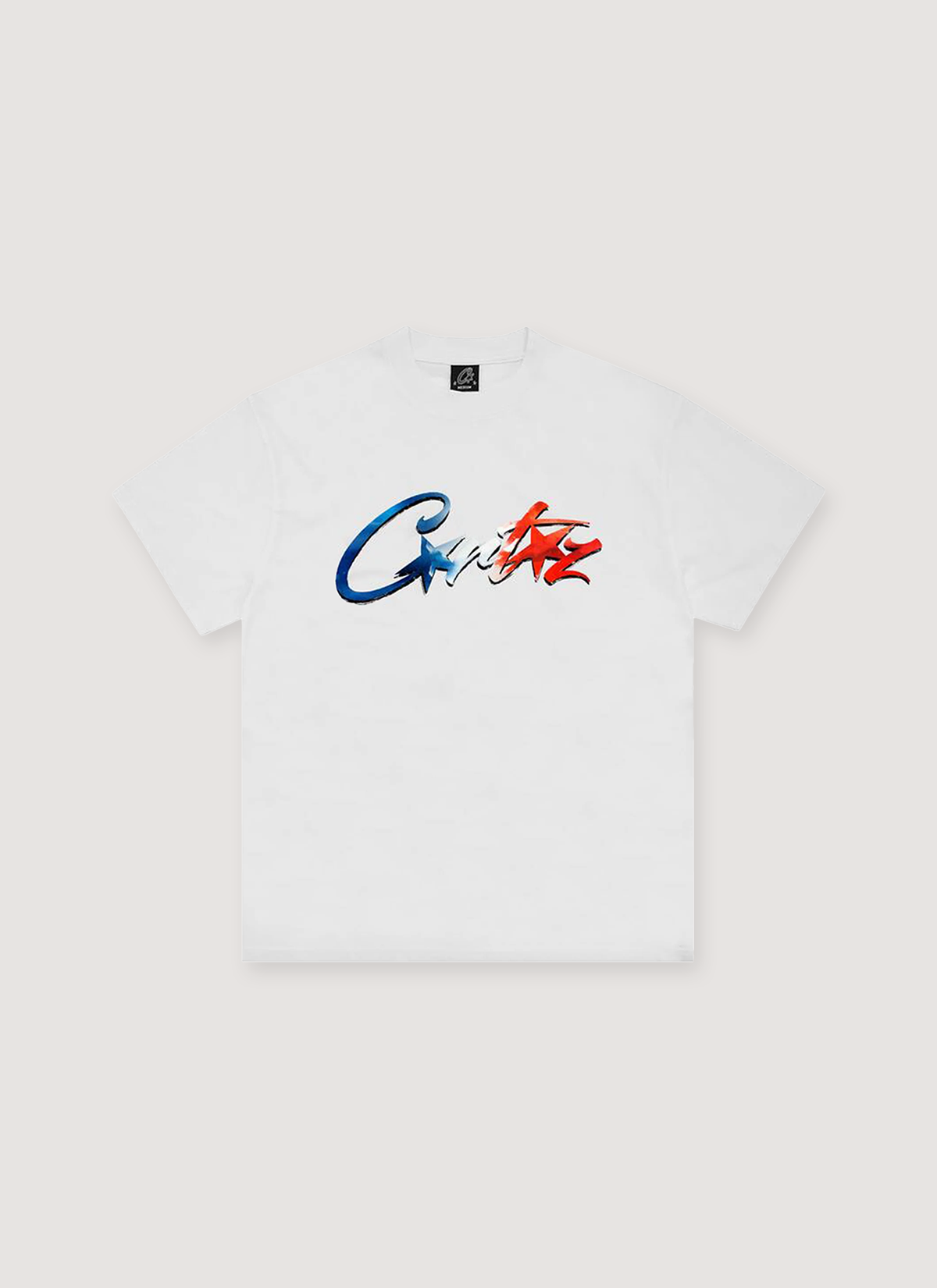 Corteiz Francais Allstarz Tee White