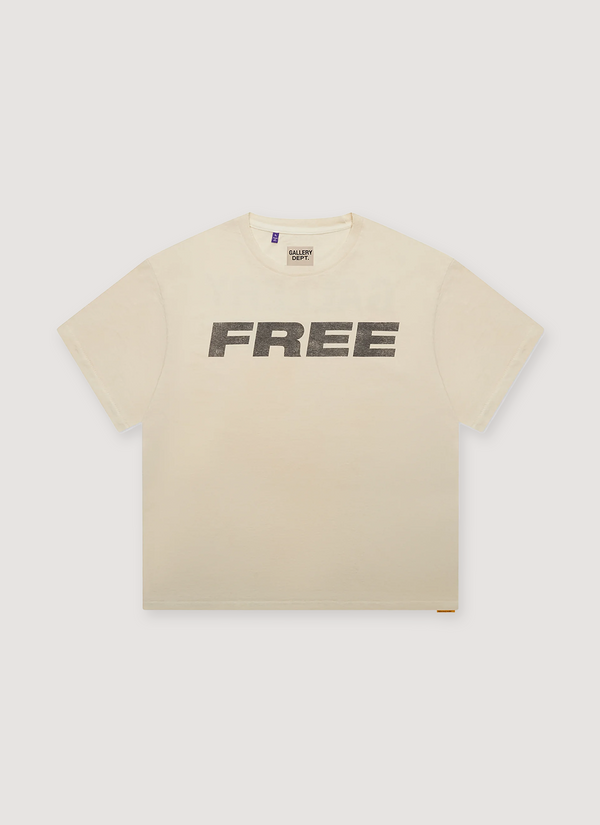 Gallery Dept. Free Tee Archival White Free Tee Archival White - Authenticated T-shirts | Pieces Los Angeles