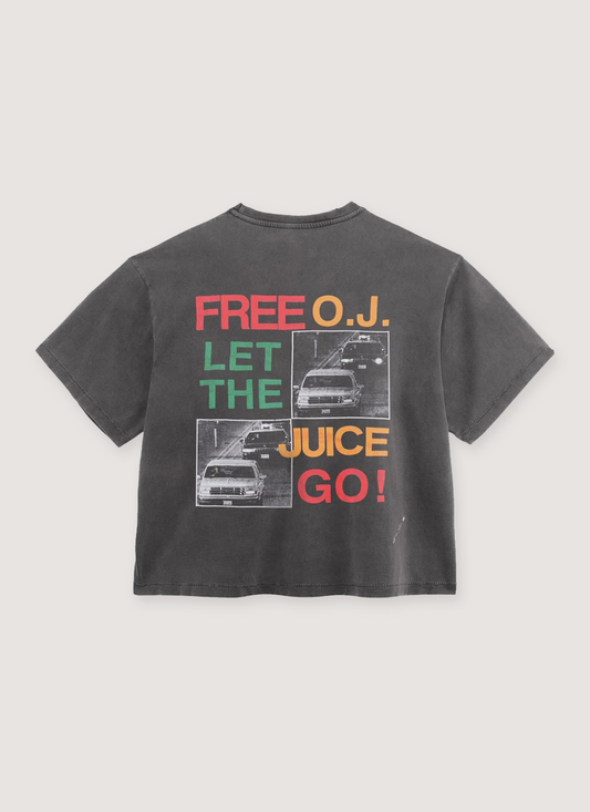 Triple Sevens Free OJ Tee Vintage Black