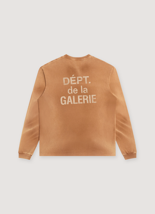 Gallery Dept. French Logo Longsleeve Cocoa alternate view - Shop at Pieces Los Angeles