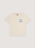 Gallery Dept. French Logo Tee Cream Blue Gallery Dept. French Logo Tee Cream Blue - Image 1 | Authenticated at Pieces Los Angeles