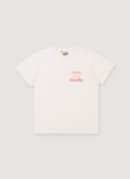 Gallery Dept. French Logo Tee Cream Red Gallery Dept. French Logo Tee Cream Red - Image 1 | Authenticated at Pieces Los Angeles