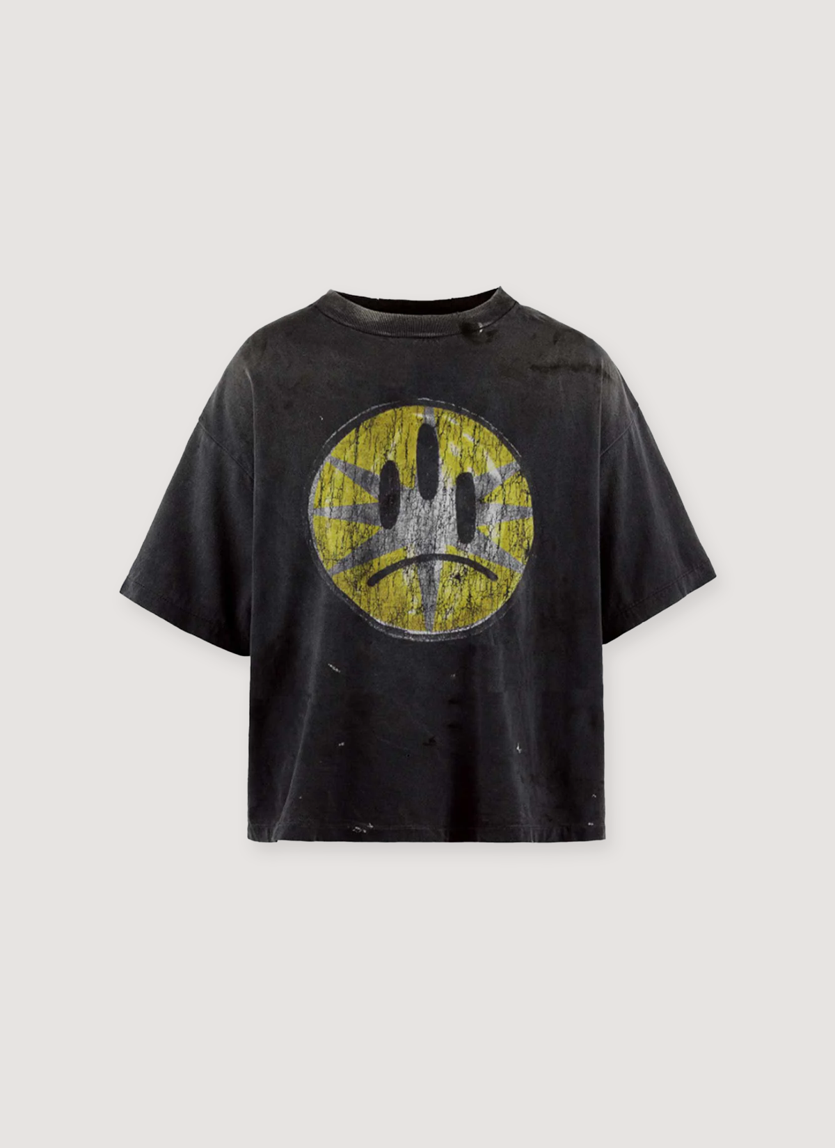 Lost SHDWS Frown Tee Vintage Black Lost SHDWS Frown Tee Vintage Black - Image 1 | Authenticated at Pieces Los Angeles