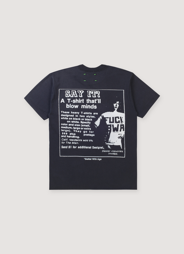 Better With Age Fuck BWA Tee Vintage Black (Columbus) alternate view - Shop at Pieces Los Angeles