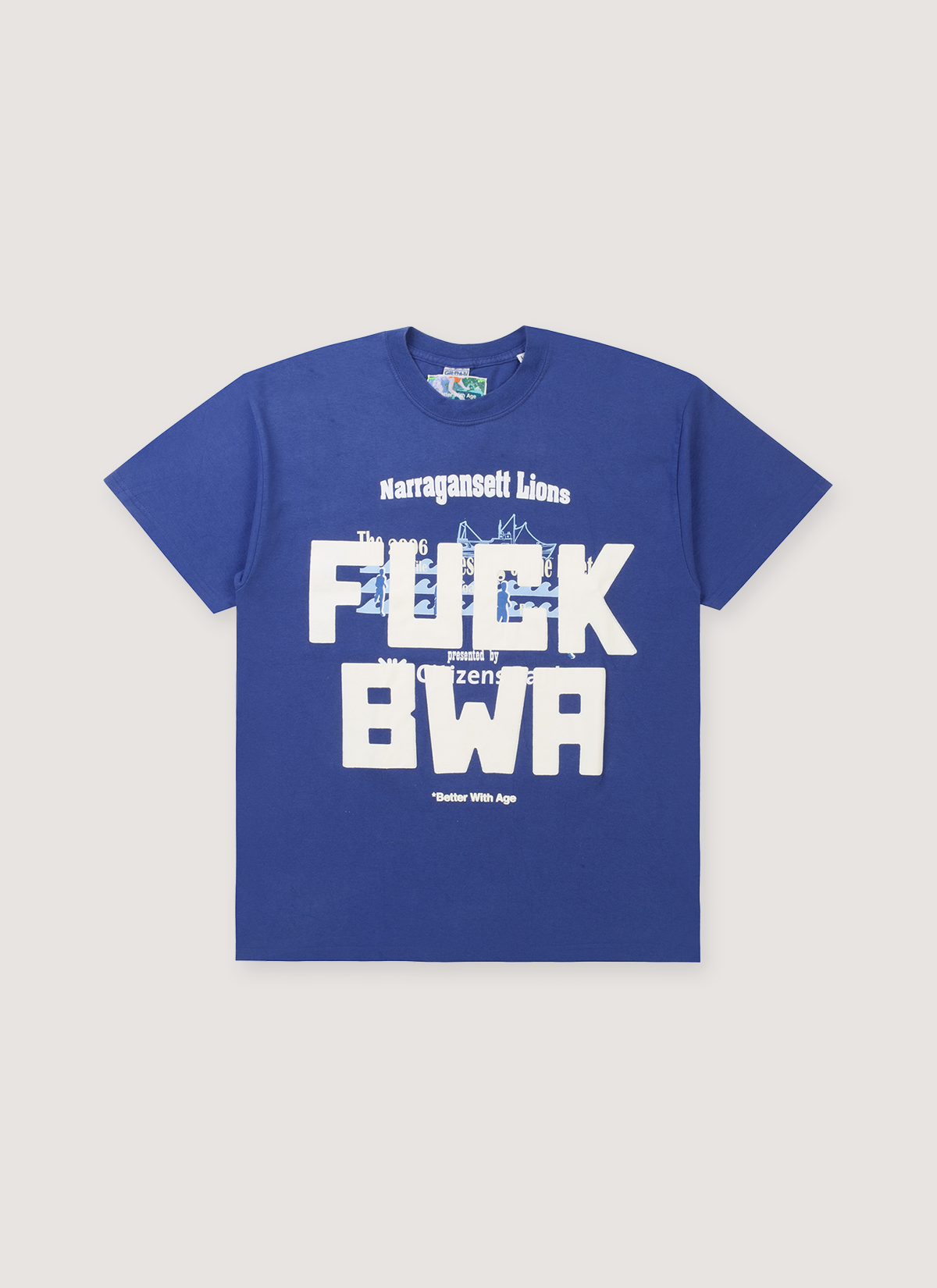 Better With Age Fuck BWA Tee Blue (Lions)