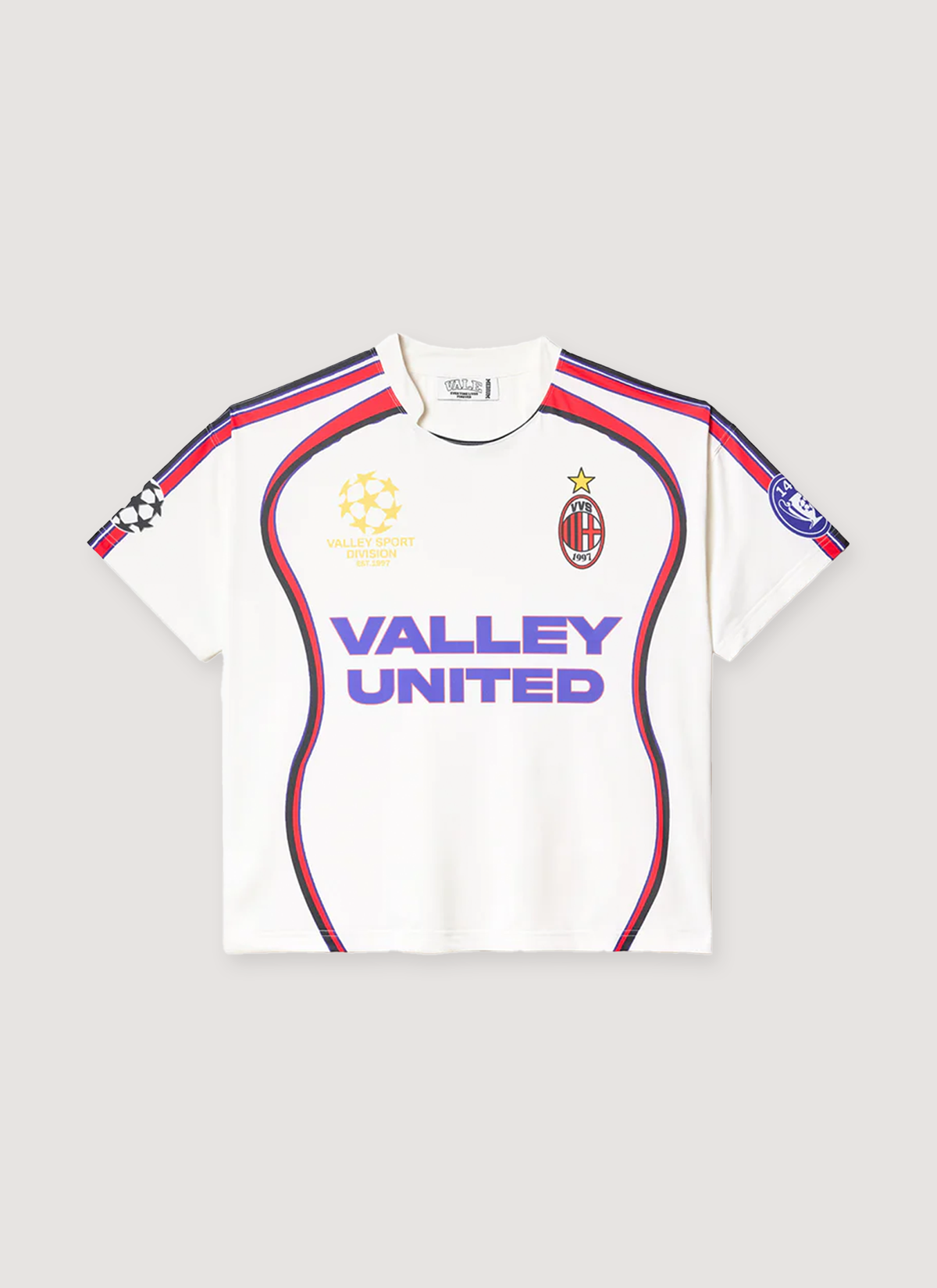 Vale Forever United Futball Tee White Vale Forever United Futball Tee White - Image 1 | Authenticated at Pieces Los Angeles