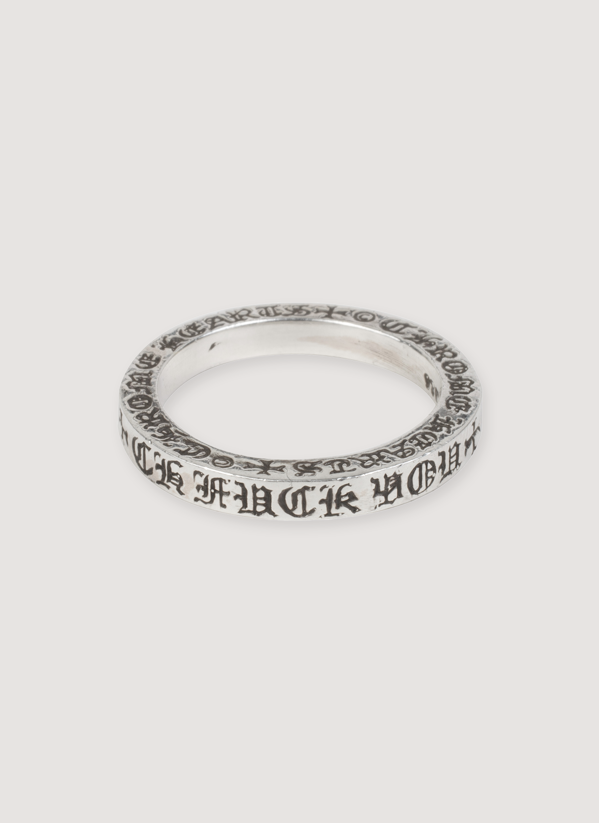 Chrome Hearts Fuck You Spacer Ring (Pre-Owned) Chrome Hearts Fuck You Spacer Ring (Pre-Owned) - Image 1 | Authenticated at Pieces Los Angeles