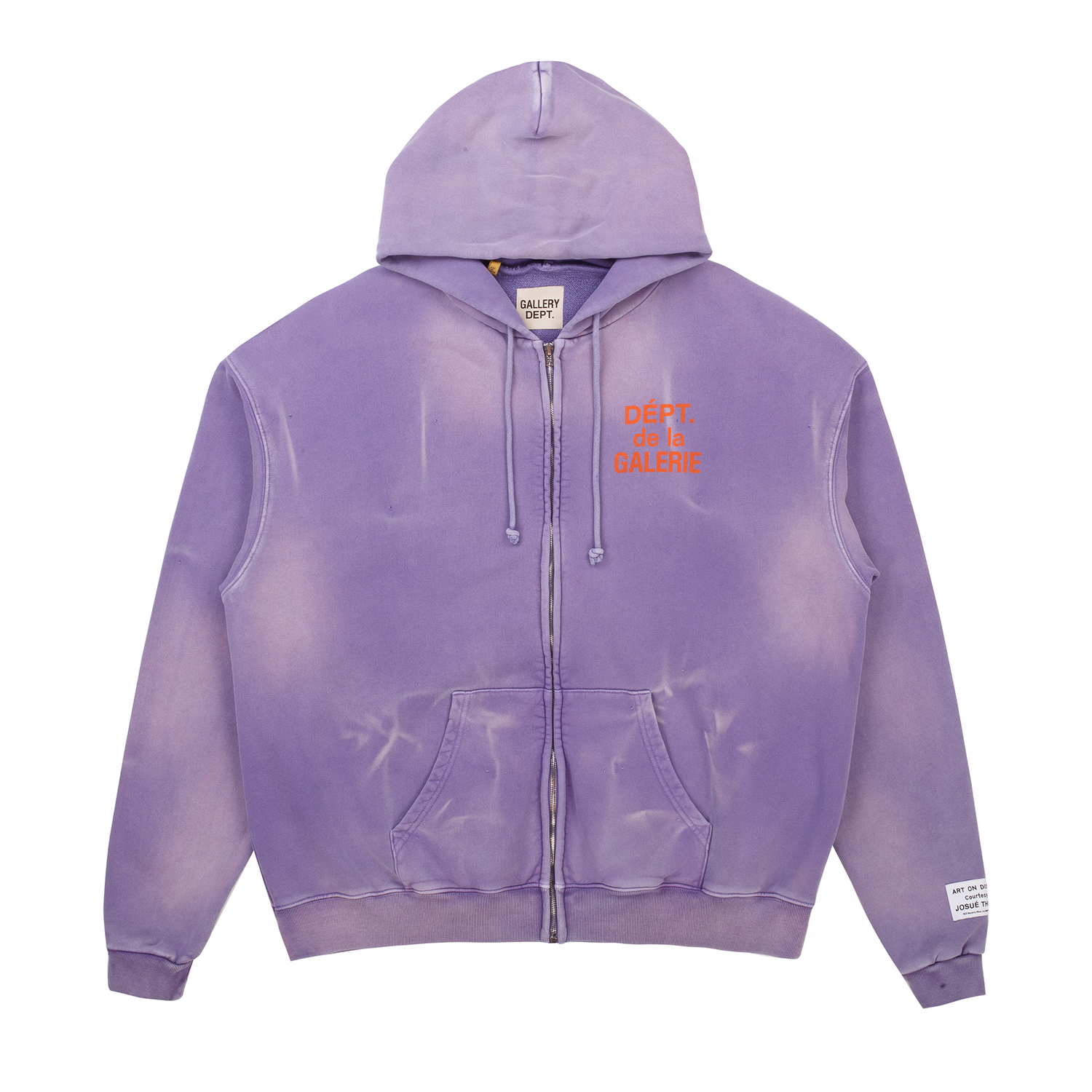 Gallery Dept. French Zip Sweatshirt Purple