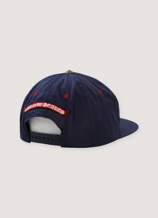 Chrome Hearts Gas Station Snapback Hat Navy