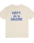 Gallery Dept. French Logo Tee Cream Blue