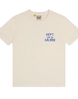 Gallery Dept. French Logo Tee Cream Blue