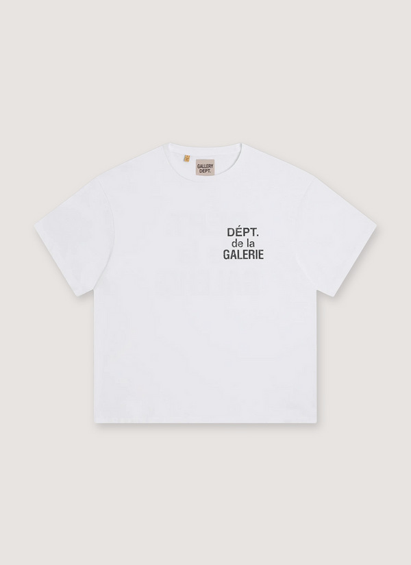 Gallery Dept. French Logo Tee White alternate view - Shop at Pieces Los Angeles