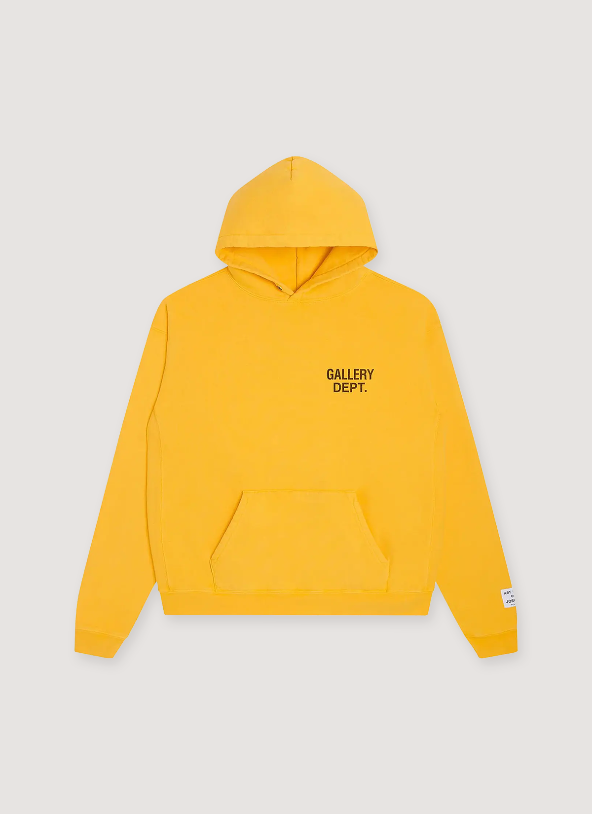 Gallery Dept. 90's GD Logo Sweatshirt Gold Gallery Dept. 90's GD Logo Sweatshirt Gold - Image 1 | Authenticated at Pieces Los Angeles