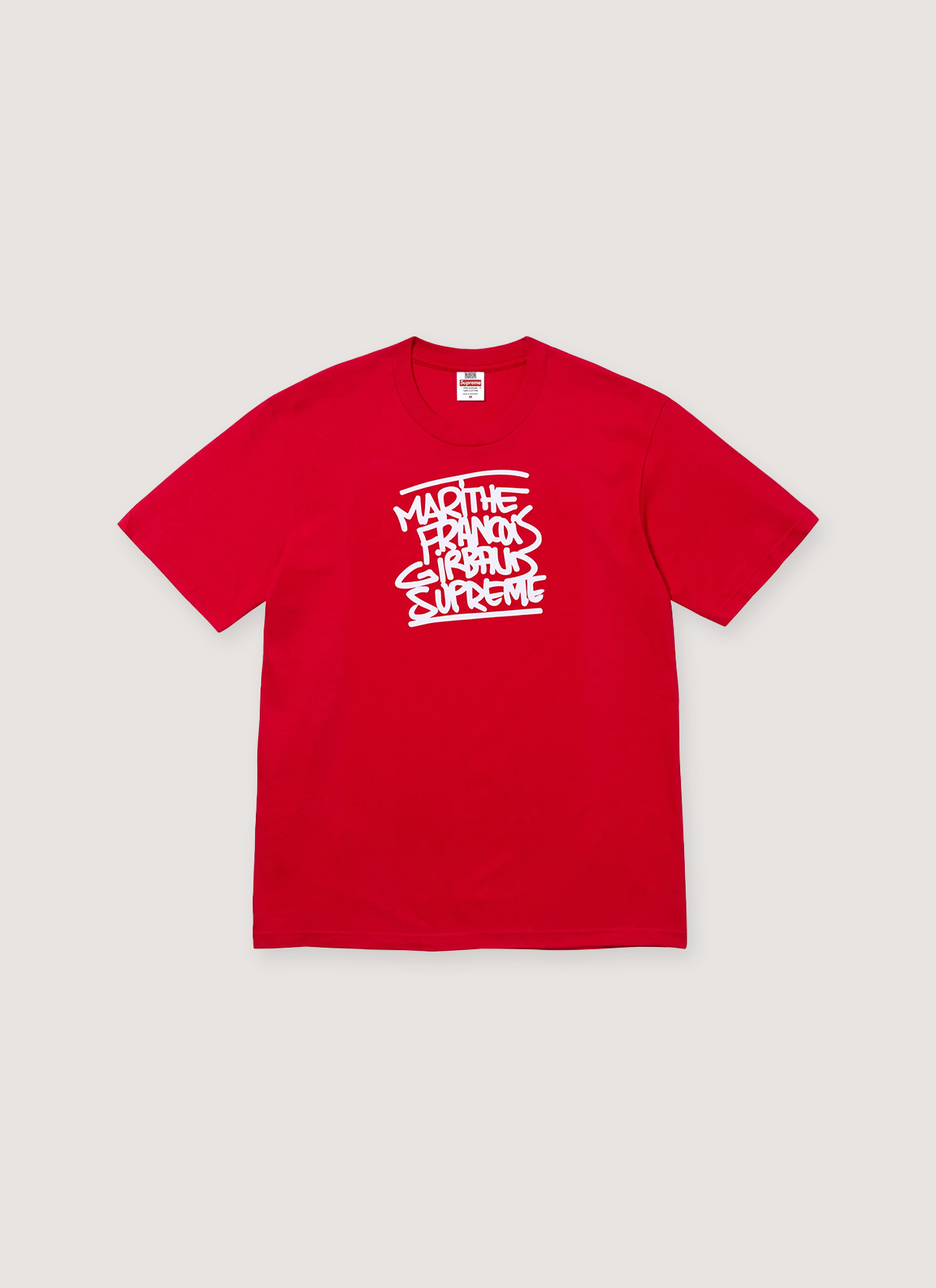 Supreme Marithé + François Girbaud Tee | PIECES Los Angeles Supreme Marithé + François Girbaud Tee | PIECES Los Angeles