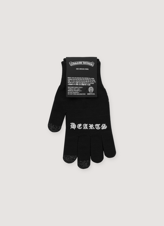 Chrome Hearts Checkmate Work Gloves Black