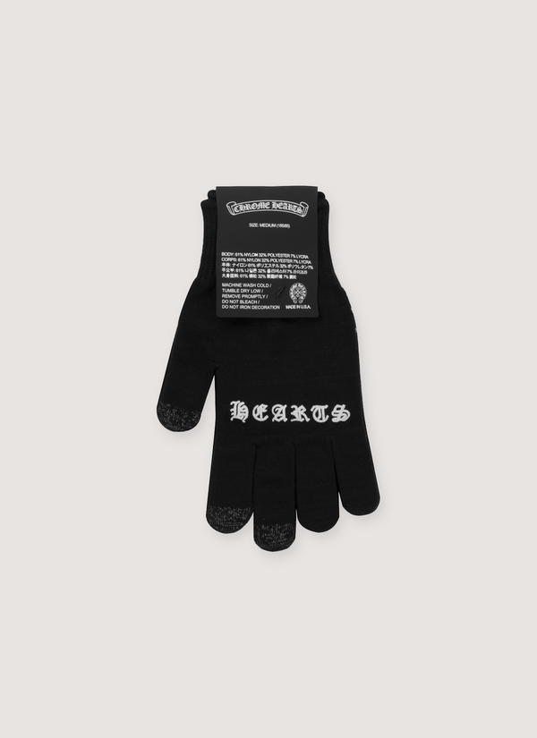 Chrome Hearts Checkmate Work Gloves Black alternate view - Shop at Pieces Los Angeles