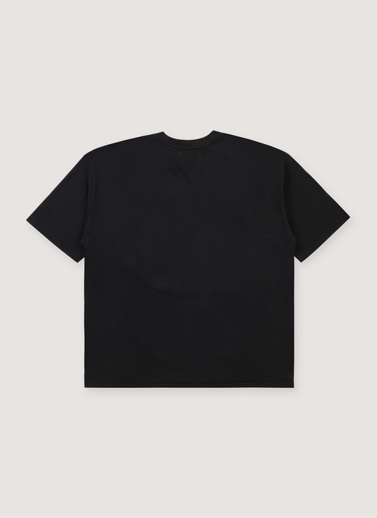 Rhude Collegiate Crest Tee Vintage Black