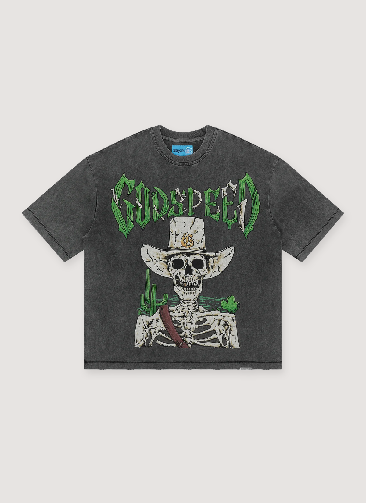 Godspeed New York Goldie Tee NG Grey Wash