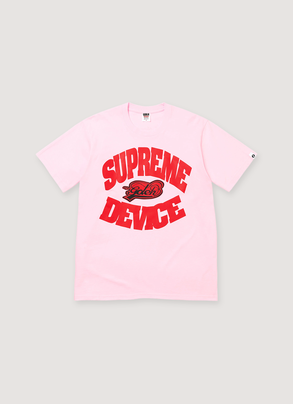 Supreme 【中古/美品】Supreme GOODENOUGH Device Tee Light Pink 