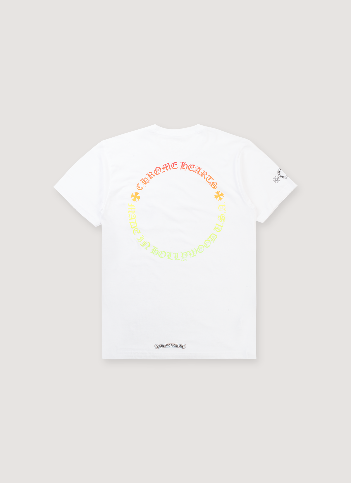 Chrome Hearts Gradient Tee White Chrome Hearts Gradient Tee White - Image 2 | Authenticated at Pieces Los Angeles