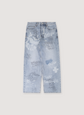 Ksubi Maxx Rogue Denim Blue Grafitti Ksubi Maxx Rogue Denim Blue Grafitti - Image 1 | Authenticated at Pieces Los Angeles