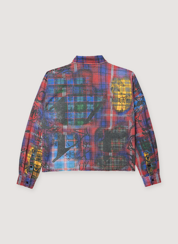 Vale Forever Graffiti Flannel Multicolor alternate view - Shop at Pieces Los Angeles