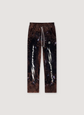 Hellstar Grafitti Sweatpants Brown Hellstar Grafitti Sweatpants Brown - Image 1 | Authenticated at Pieces Los Angeles