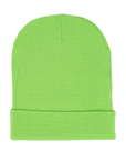 Sp5der Worldwide Web Beanie Neon Green