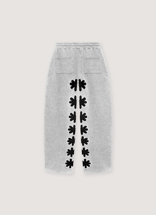 Lost SHDWS OG Sun Logo Sweatpants Heather Grey