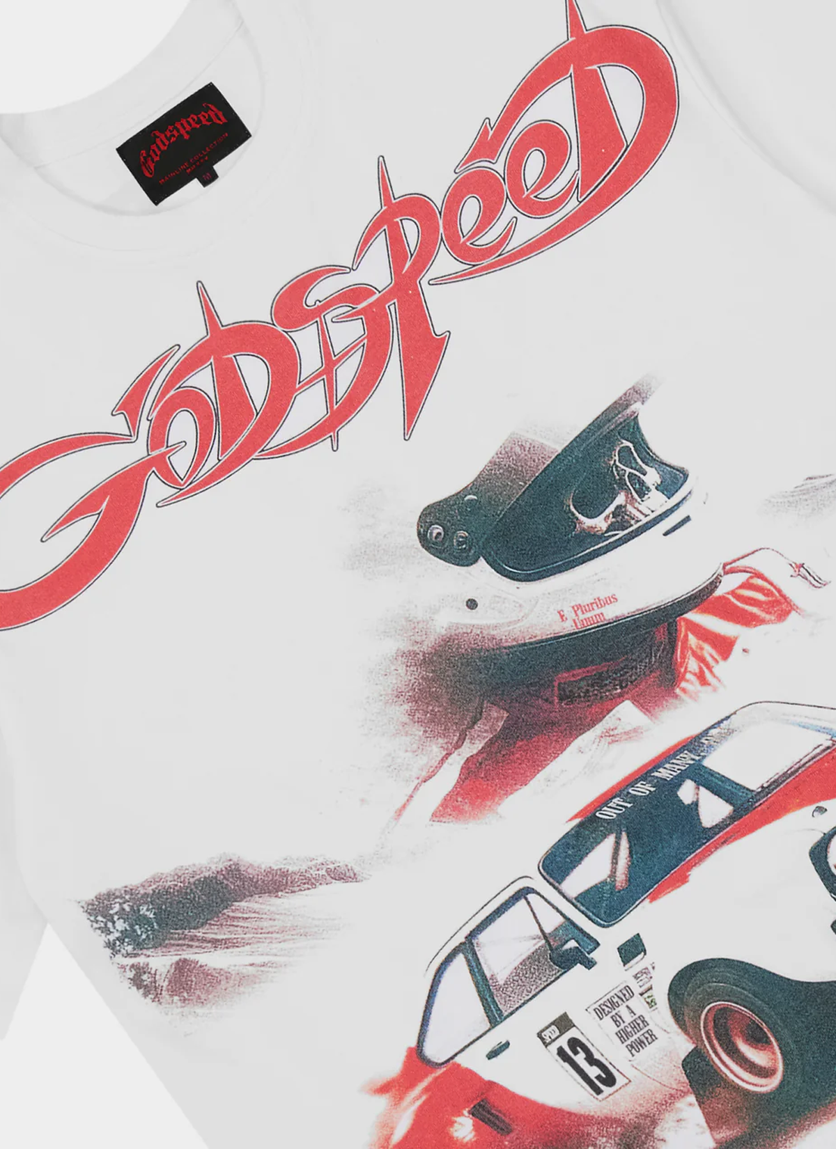 Godspeed New York Abu Dhabi Desert Challenge Tee White Godspeed New York Abu Dhabi Desert Challenge Tee White - Image 3 | Authenticated at Pieces Los Angeles