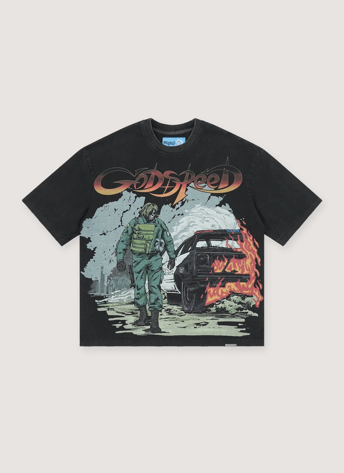 Godspeed New York KHAOS Tee Black