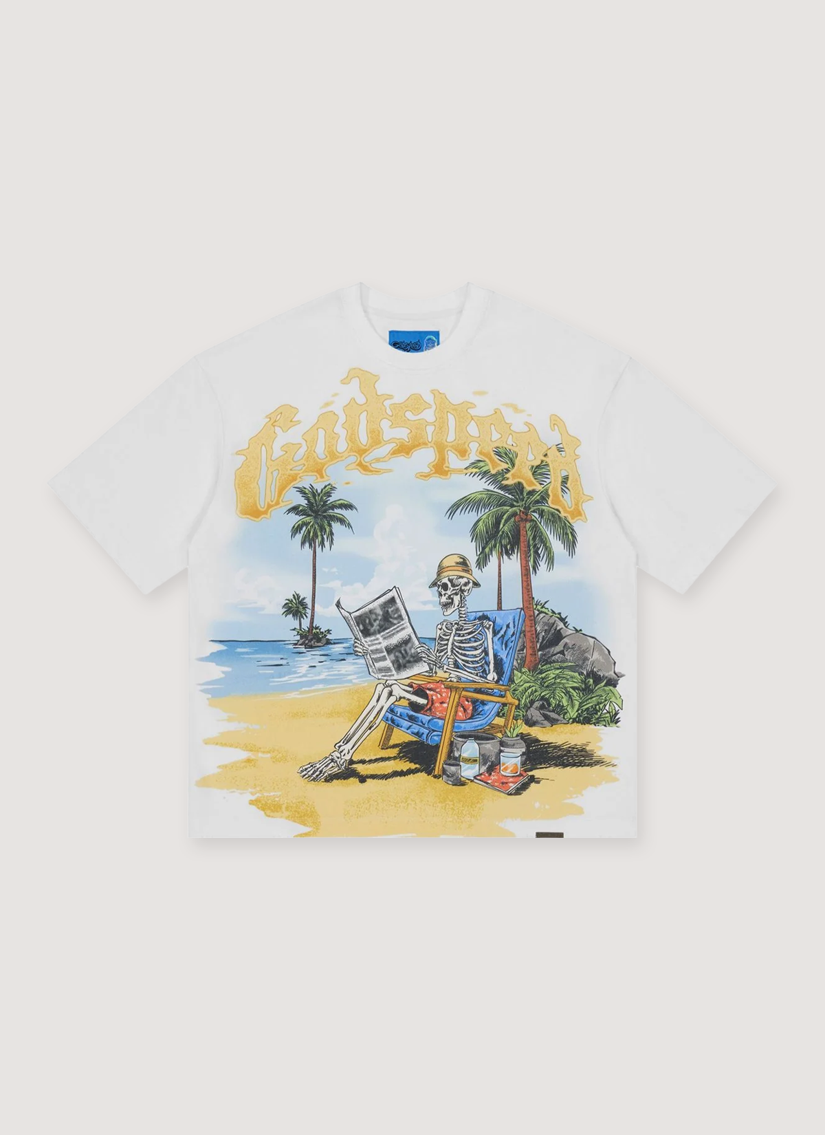 Godspeed New York Skeleton Beach II NG Tee