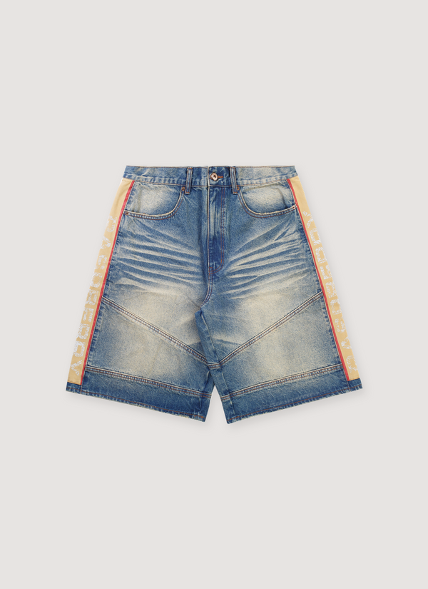 GV Gallery Civic Jorts Indigo Civic Jorts Indigo - Authenticated Shorts | Pieces Los Angeles