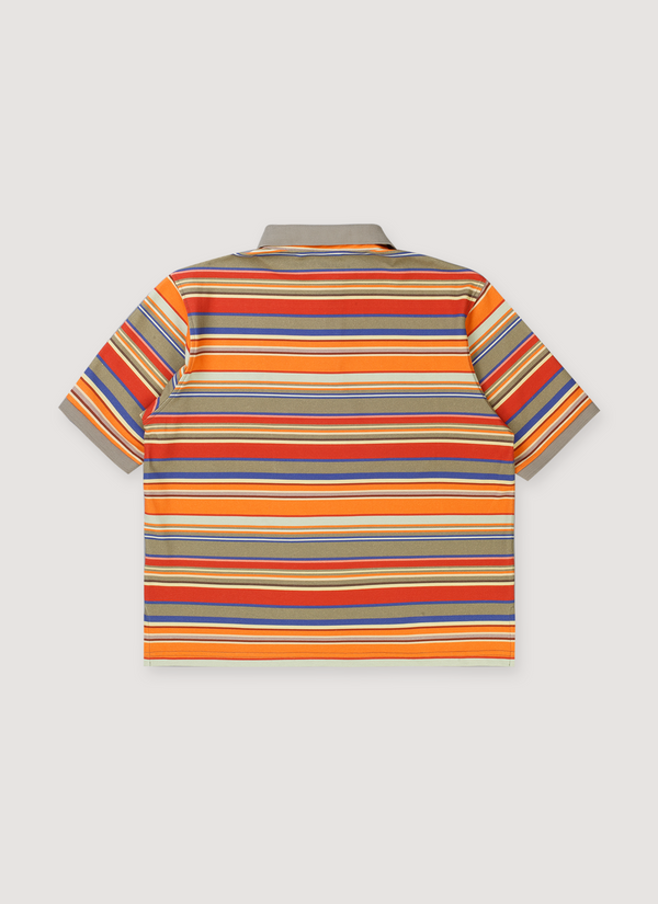 GV Gallery Striped Polo Multicolor alternate view - Shop at Pieces Los Angeles