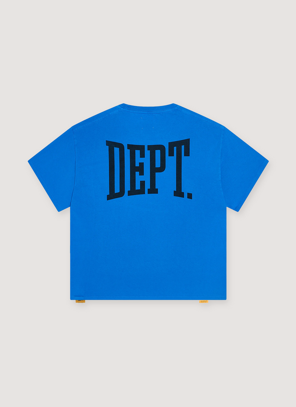 Gallery Dept. Gym Logo Tee Blue alternate view - Shop at Pieces Los Angeles