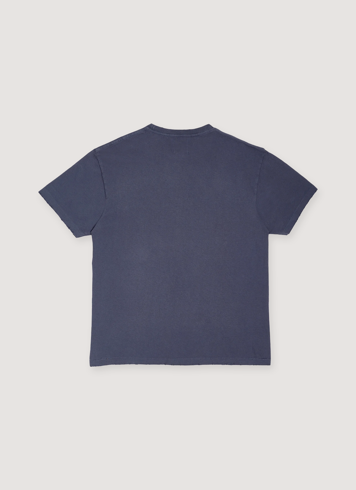 Gallery Dept. Dept Logo Handpainted Tee Shirt Vintage Navy, back view