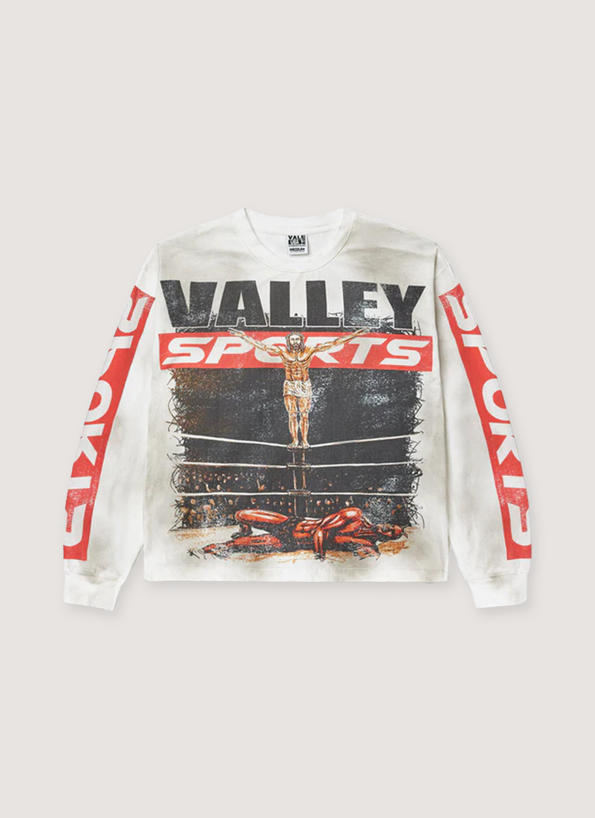 Jesus Hardy Longsleeve Dirty White