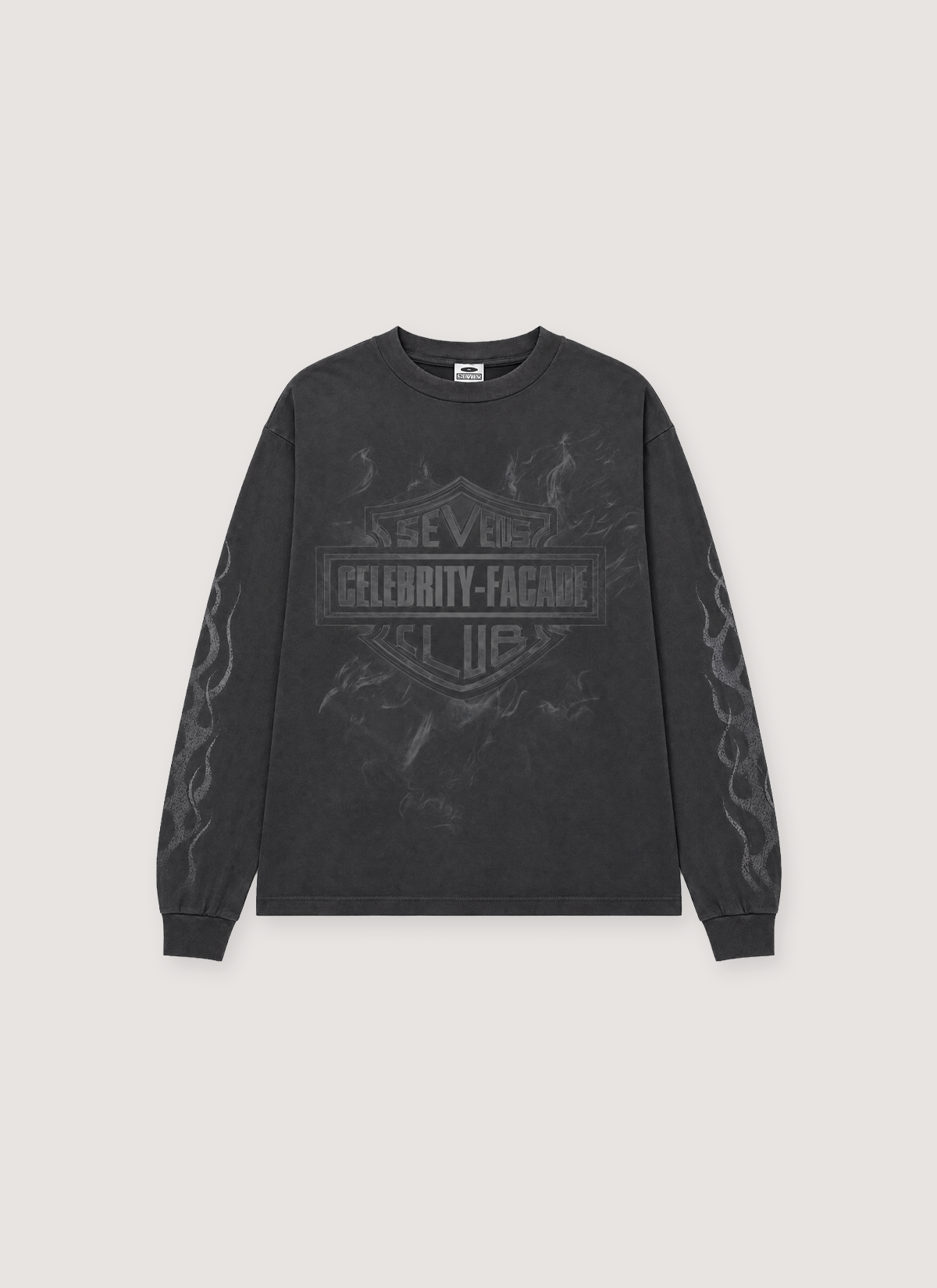 Triple Sevens Harley Longsleeve Vintage Black