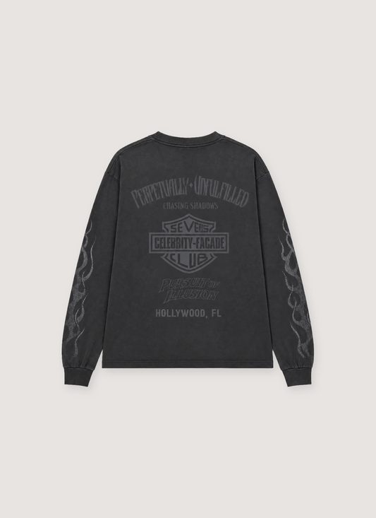 Triple Sevens Harley Longsleeve Vintage Black