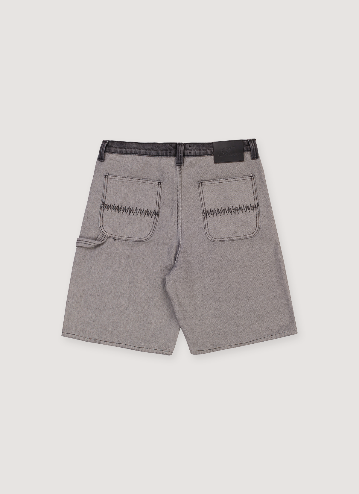 Pieces Harvey Split Carpenter Denim Shorts Pieces Harvey Split Carpenter Denim Shorts - Image 4 | Authenticated at Pieces Los Angeles
