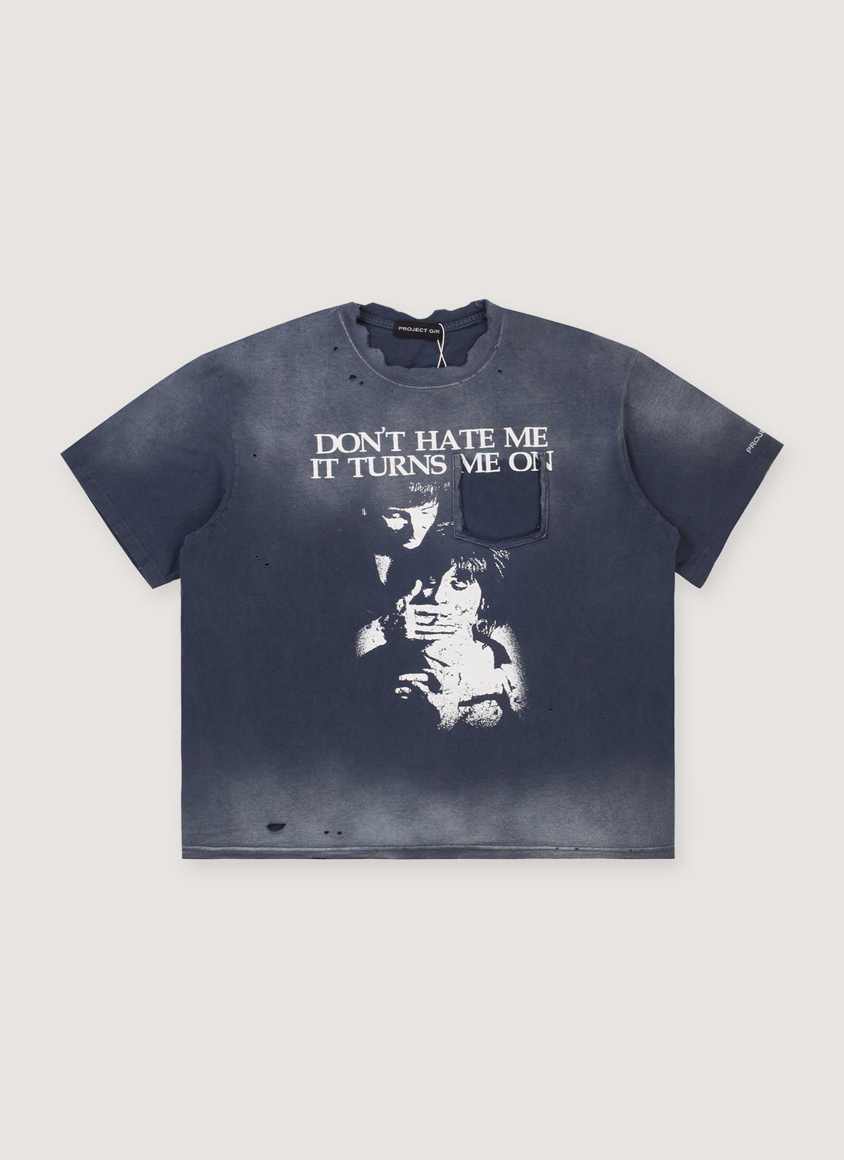 Project G/R Locally Hated Tee Washed Navy