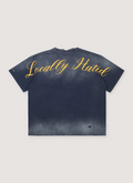 Project G/R Locally Hated Tee Washed Navy Project G/R Locally Hated Tee Washed Navy - Image 2 | Authenticated at Pieces Los Angeles