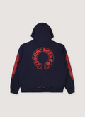 Chrome Hearts Horseshoe Sweatshirt Navy Red Chrome Hearts Horseshoe Sweatshirt Navy Red - Image 2 | Authenticated at Pieces Los Angeles