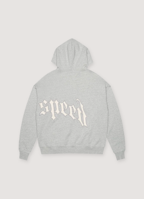 Godspeed New York OG Logo Zip Up Sweatshirt V2 alternate view - Shop at Pieces Los Angeles