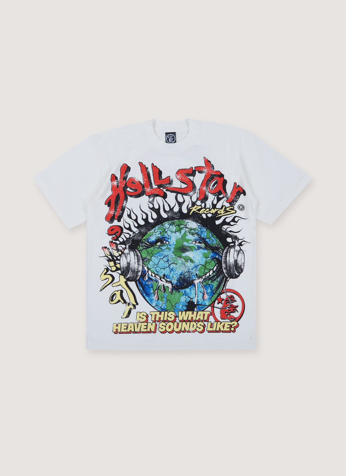 Hellstar Heaven On Earth Tee White