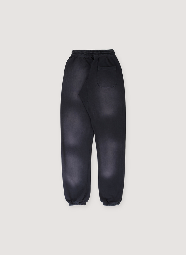 Hellstar No Guts No Glory Cuffed Sweatpants Washed Black alternate view - Shop at Pieces Los Angeles