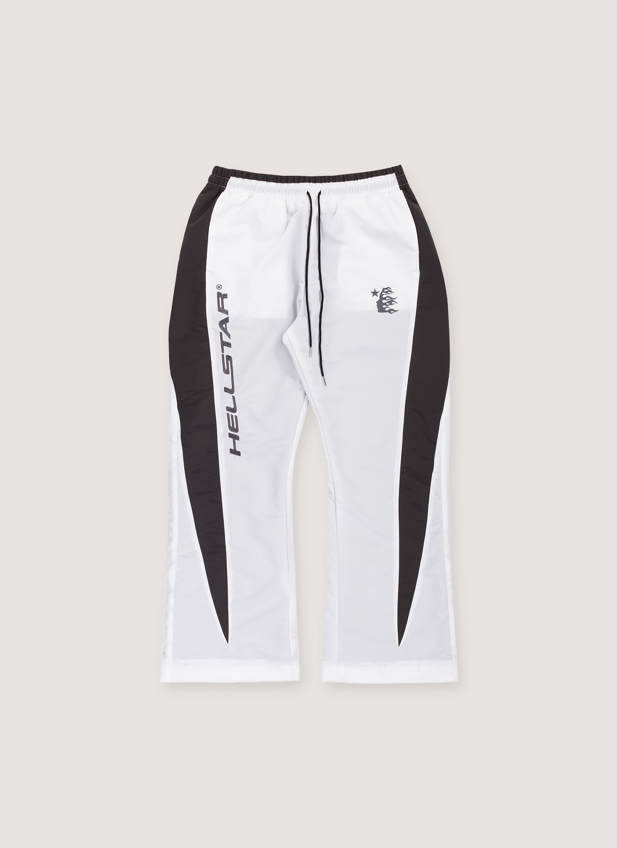 Hellstar Sport Logo Trackpants White Grey