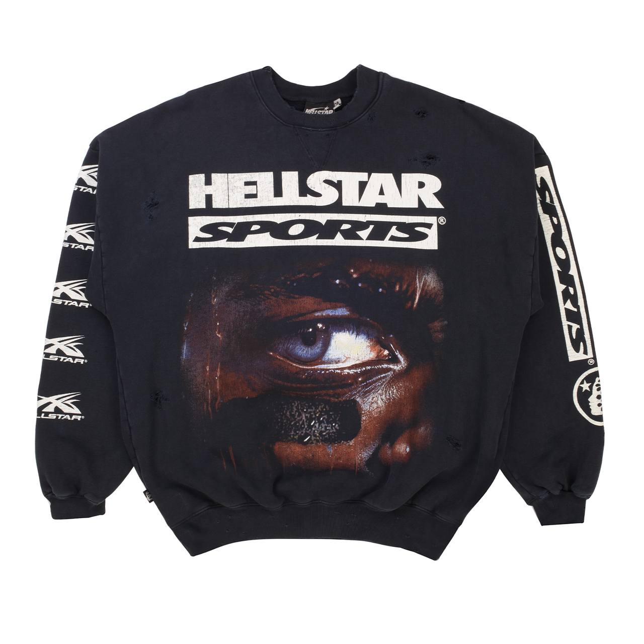 Hellstar Sports '96 Crewneck Sweater Black