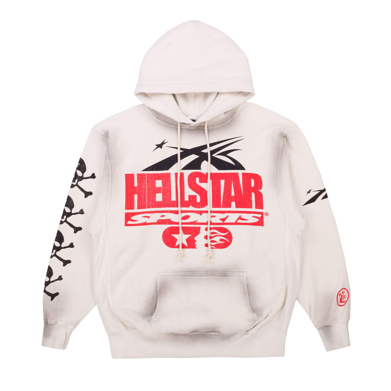 Hellstar If You Don't Like Us Sweatshirt Off White